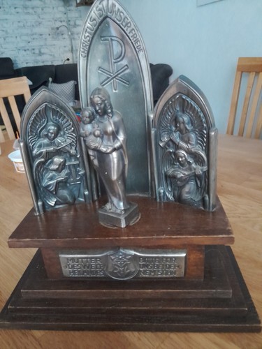 Antiker hausaltar madonna und - antiker,