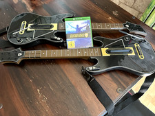 XBOX-Guitar Hero Live Party - 2x Gitarre + 2x Dongle + Spiel „Guitar Hero Live“