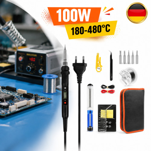 Lötkolben set 100w digital - 100w,