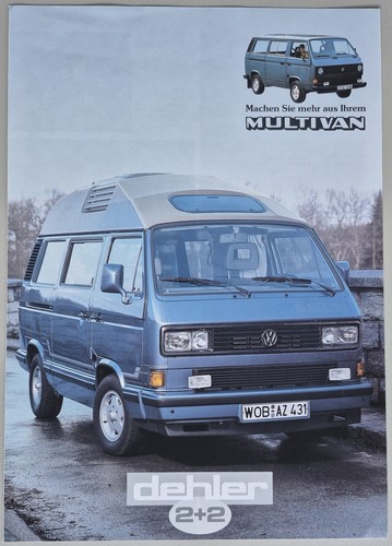 Prospekt volkswagen - prospekt, t3