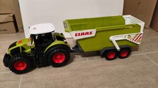 Dickie Toys Claas Traktor mit Anhänger mit Licht und Sound