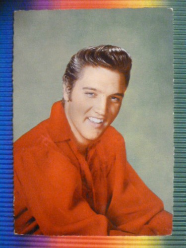 Elvis presley fotokarte - presley,,