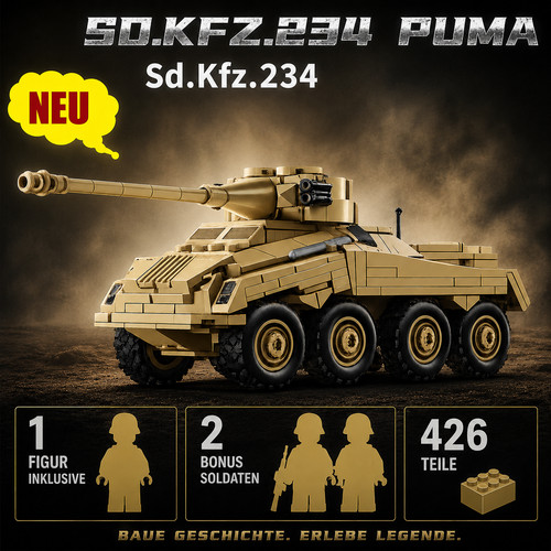 Ww2 kfz 234 puma - ww2,