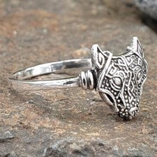Fenris Wolf Ring aus 925