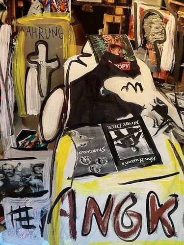 Malerei pop art acryl foto - , acryl/foto