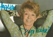 original signiertes Autogramm von Inge Meysel