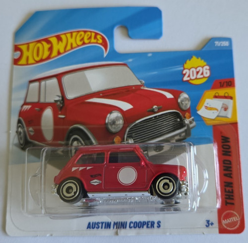 Hot wheels austin mini cooper - hot,