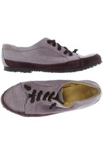 gidigio Halbschuh Damen Slipper feste Schuhe Gr. EU 37.5 Leder Flieder #04m9gjr