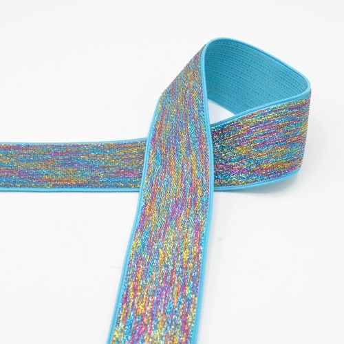 Glitzer gummiband weich - gummiband,