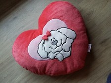 Love Kissen rosa pink Nici wie NEU! herz Form Hund 
