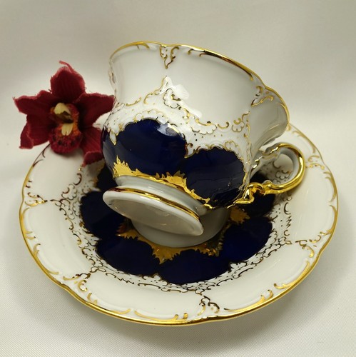 Meissen tasse untertasse - tasse, &