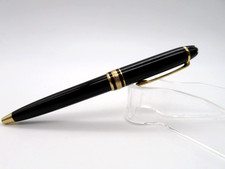 Montblanc Meisterstück Mozart 116 Kugelschreiber Schwarz Gold  Top Zustand