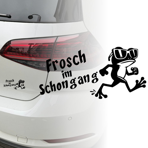 Auto aufkleber frosch - aufkleber, |