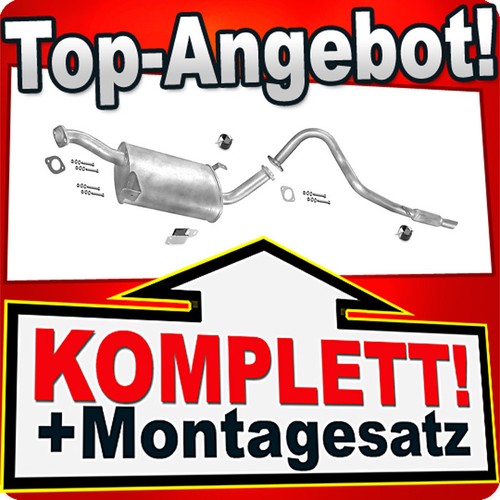 Auspuff für nissan - auspuff, terrano