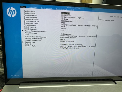 Envy cg0xx intel core - intel,