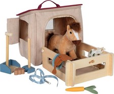 Spielset Pferd mit Stall und