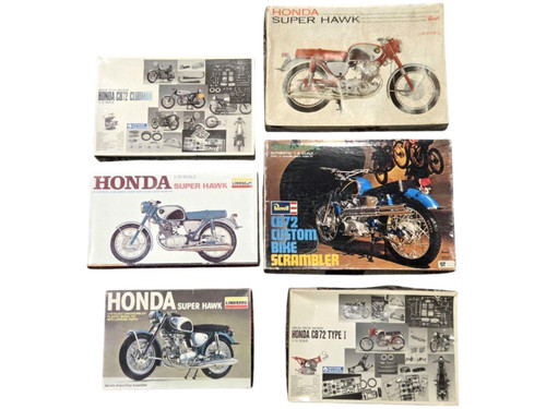 Honda cb72 modellbausatz 6tlg - cb72,