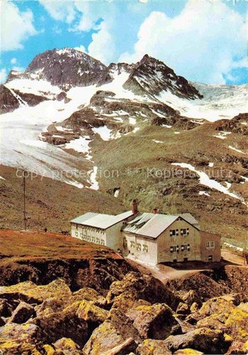 Wiesbadener huette 3316m - huette,