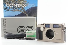 Contax G2 analoge Sucherkamera 35 mm fast neuwertig in Box mit Katalog Japan
