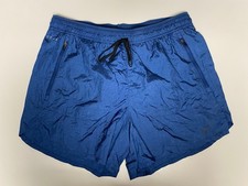Nike Glanz Shorts Gr. M Shiny Blau Runner Sprinter Nylon 207