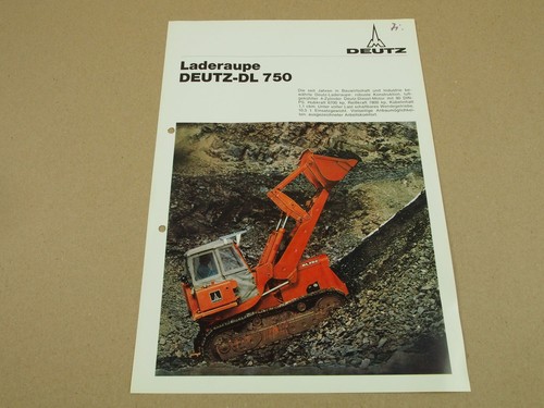 Prospekt deutz dl750 khd - deutz,
