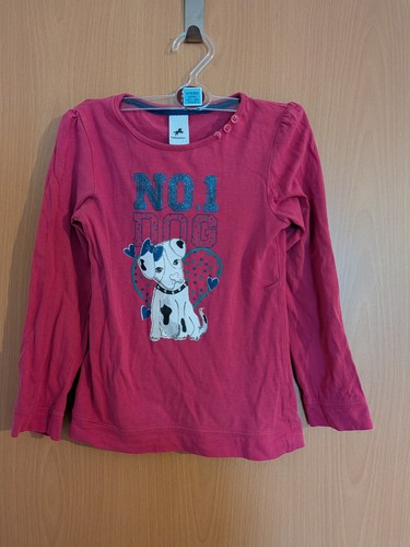 Langarmshirt 122 pink - c&a,