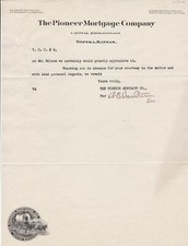 U.S. The Pioneer Mortgage