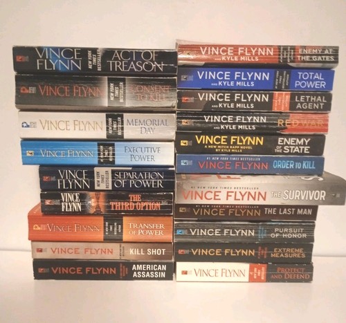 Vince flynn mitch rapp series - vince,