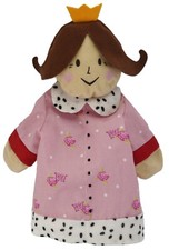 IKEA Handpuppe Schmusetuch Prinzessin Königin Puppe Kaspertheater Theater