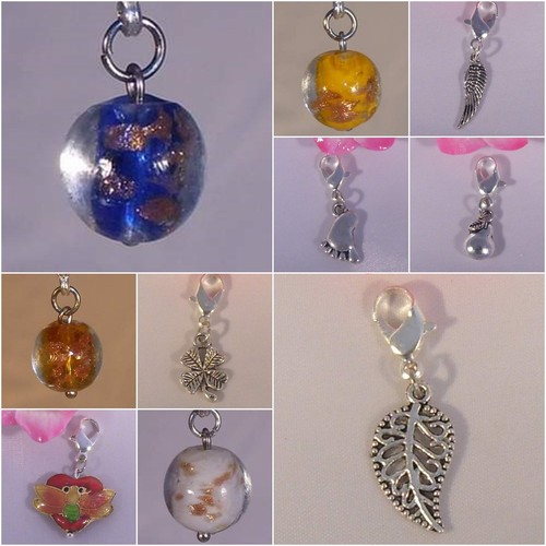 Charm anhänger silber - ♥,