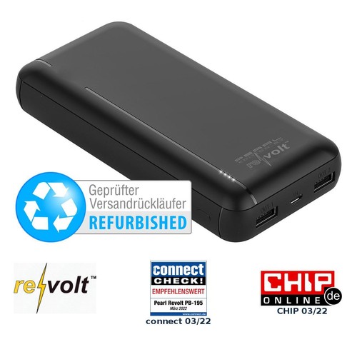Revolt usb powerbank mit - revolt, usb-powerbank