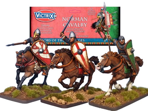 Norman cavalry victrix 28mm - norman,