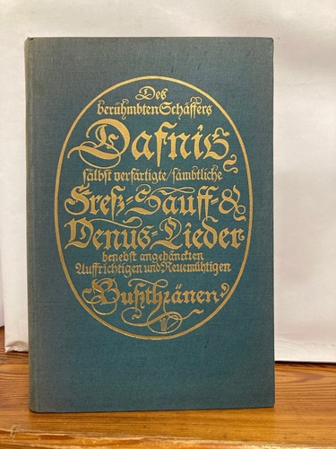 Dafnis arno holz rudolf koch - dafnis,