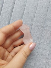 Sehr schöne weibliche Figur aus echtem Rosenquartz🩷💫