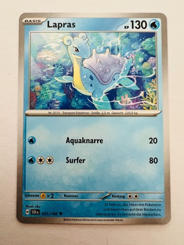 Pokemon karte lapras - pokemon,