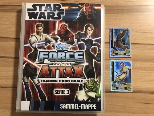 Topps star wars force attax - force,