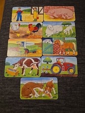 Ravensburger Puzzle My First Puzzle 2+ Kinder, 9 Tiere, 9x2