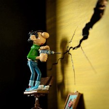 rar Pixi 6804 Gaston Lagaffe Percause Figur   limitiert 100 Jahre Franquin