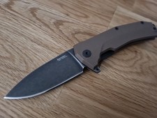 Taschenmesser KUR G10  Tan Griff, Lionsteel