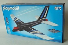 Playmobil 4215 Jet Team Schwarz Wurf Gleiter mit Figur gut Erhalten Ohne OVP gün