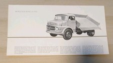 Autoprospekt MERCEDES-BENZ LK 322 Motorhydralischer Dreiseiten-Kipper