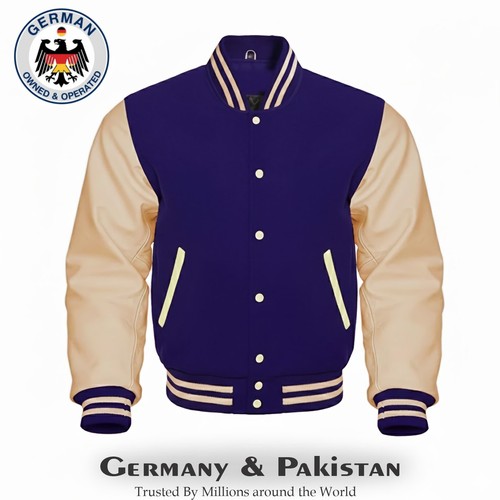 Varsity letterman navy - varsity, blue