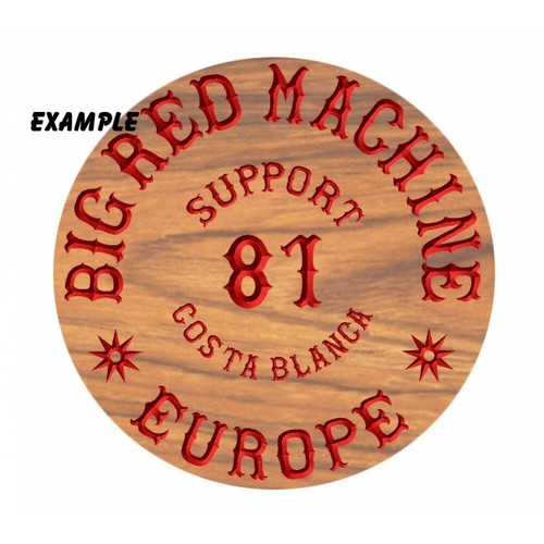 Hells angels holz schild - 49,