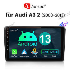 6+128GB Autoradio Android 13 GPS Navi Carplay WIFI Für Audi A3 S3 RS3 8P 8V BOSE