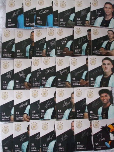 Rewe dfb sammelkarten fußball - dfb,