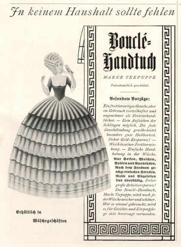 Bouclé handtuch marke - bouclé,