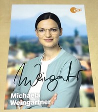 Michaela Weingartner signierte