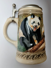 Halbrelief Panda Krug - mit