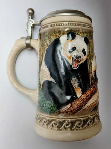 Halbrelief panda krug - panda,