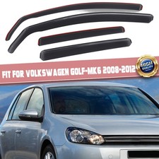 4-Tlg Windabweiser Regenabweiser Passend Für VW Golf 6 5-Türer 2008 2009-2012